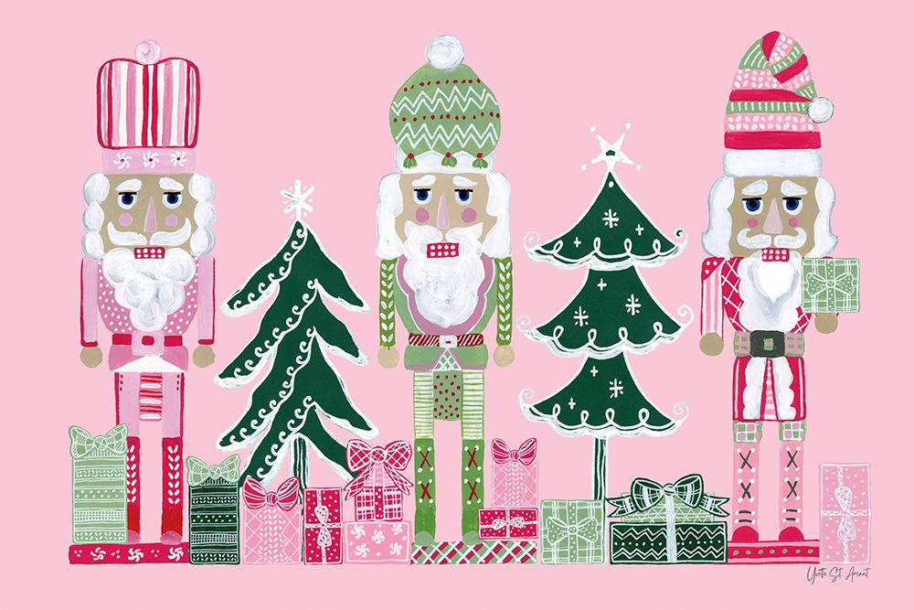 Dreamland Nutcrackers I art print by Yvette St. Amant for $57.95 CAD