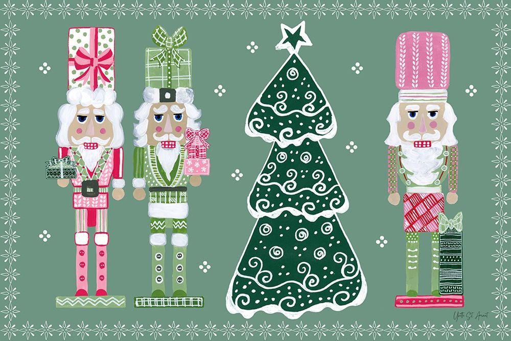 Dreamland Nutcrackers II art print by Yvette St. Amant for $57.95 CAD
