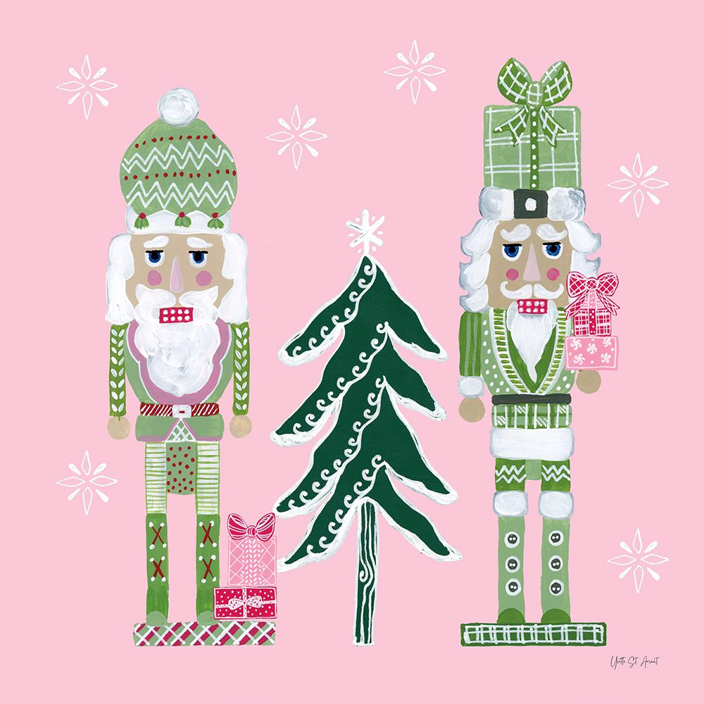 Dreamland Nutcrackers III art print by Yvette St. Amant for $57.95 CAD
