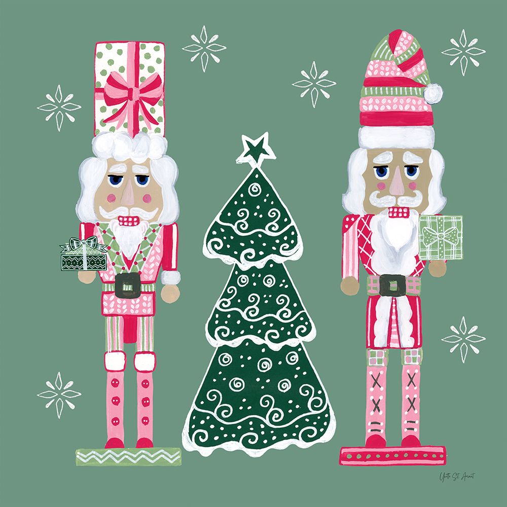 Dreamland Nutcrackers IV art print by Yvette St. Amant for $57.95 CAD