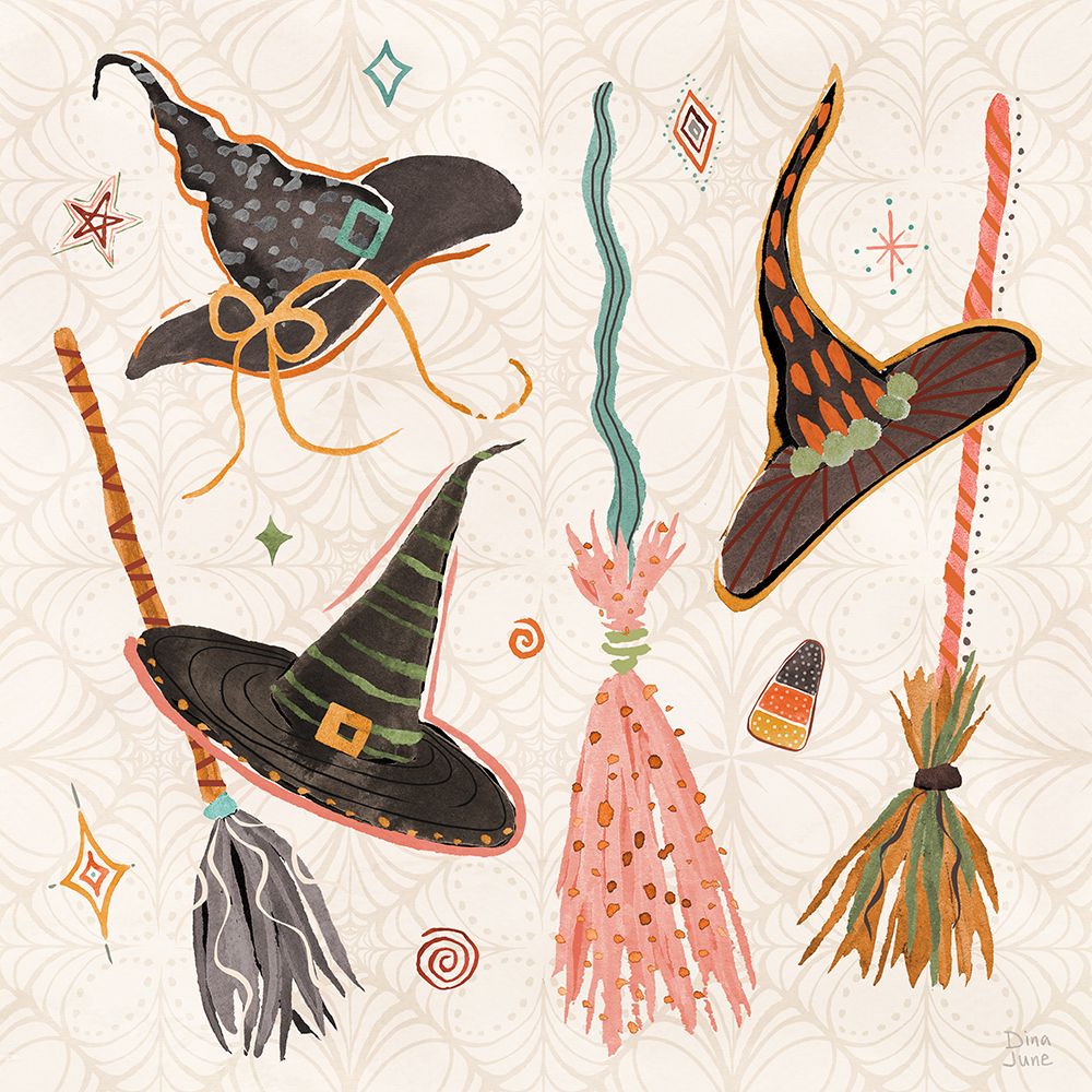 Spooky Night I art print by Dina June for $57.95 CAD