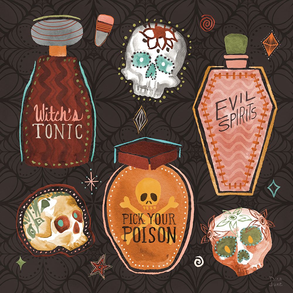 Spooky Night II art print by Dina June for $57.95 CAD