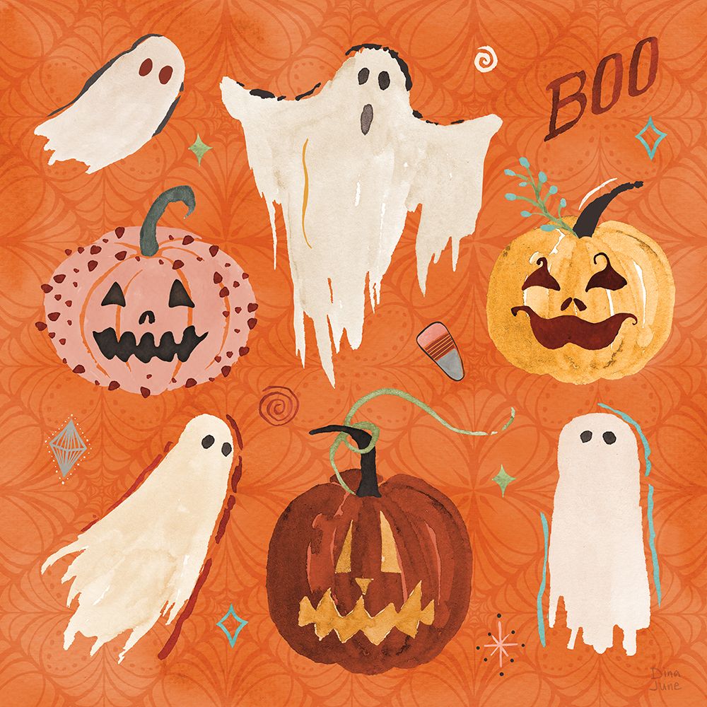 Spooky Night III art print by Dina June for $57.95 CAD
