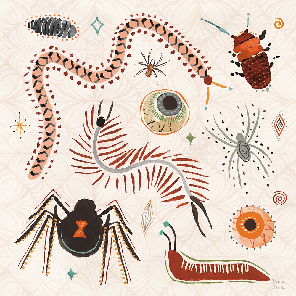 Spooky Night IV art print by Dina June for $57.95 CAD