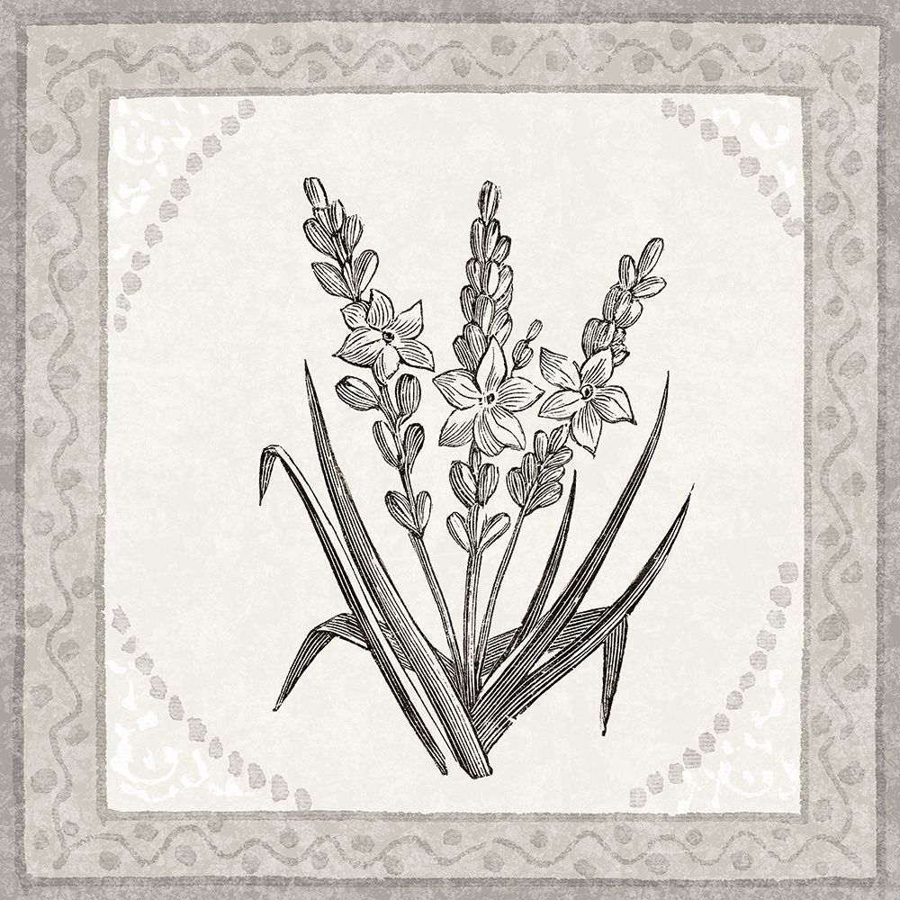 Batik Flowers II v2 art print by Wild Apple Portfolio for $57.95 CAD
