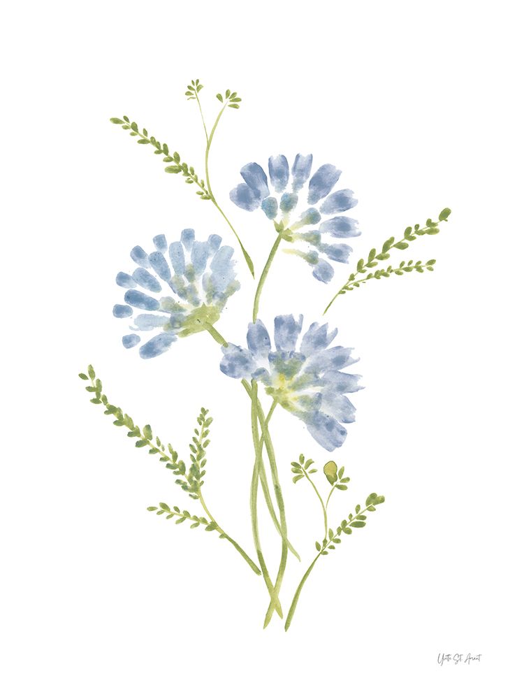 Cornflowers art print by Yvette St. Amant for $57.95 CAD