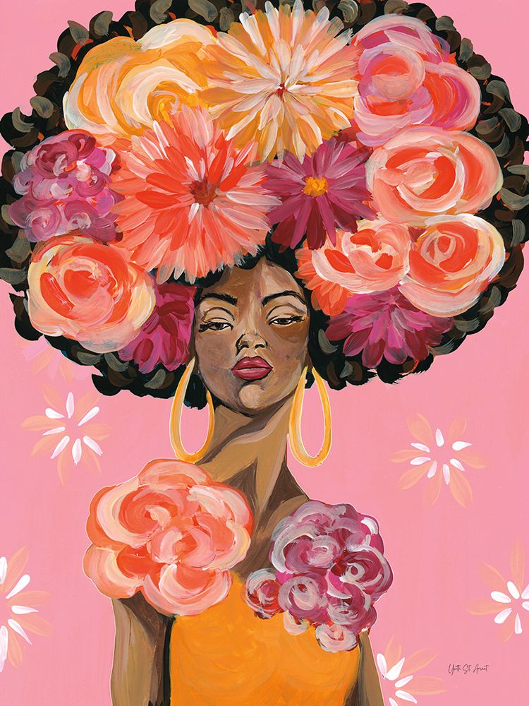 Beautiful Bouffant art print by Yvette St. Amant for $57.95 CAD