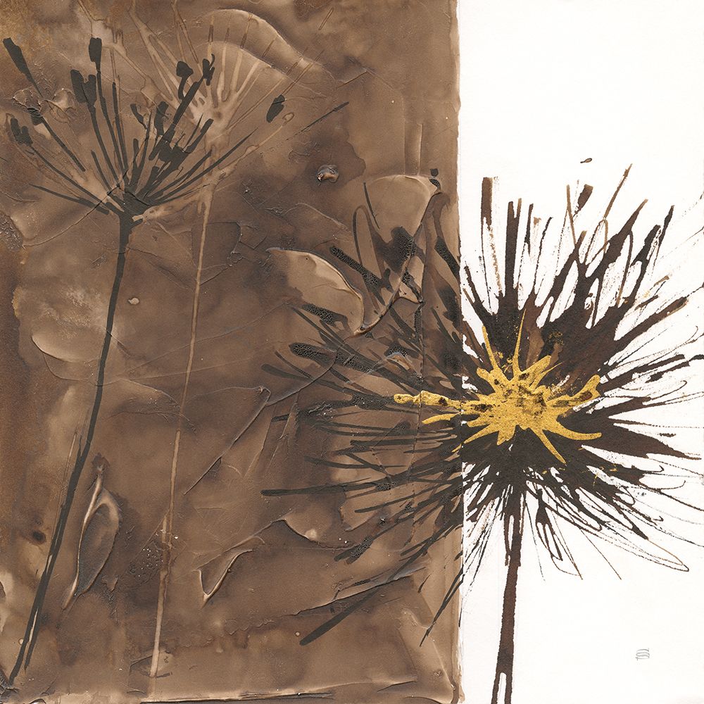 Gilded Thistle I art print by Chris Paschke for $57.95 CAD
