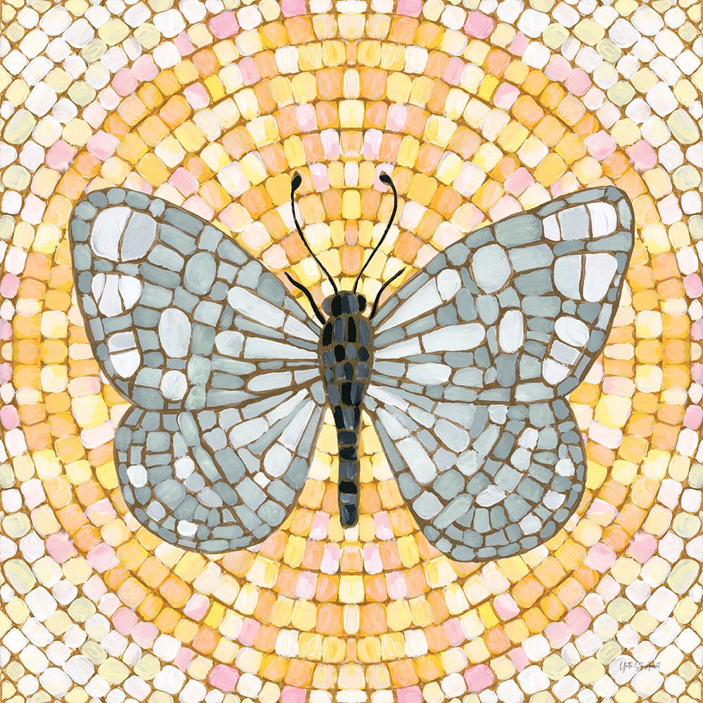 Botanical Mosaic I art print by Yvette St. Amant for $57.95 CAD