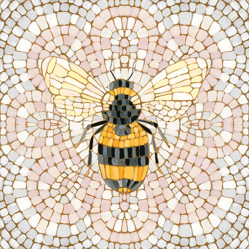 Botanical Mosaic II art print by Yvette St. Amant for $57.95 CAD