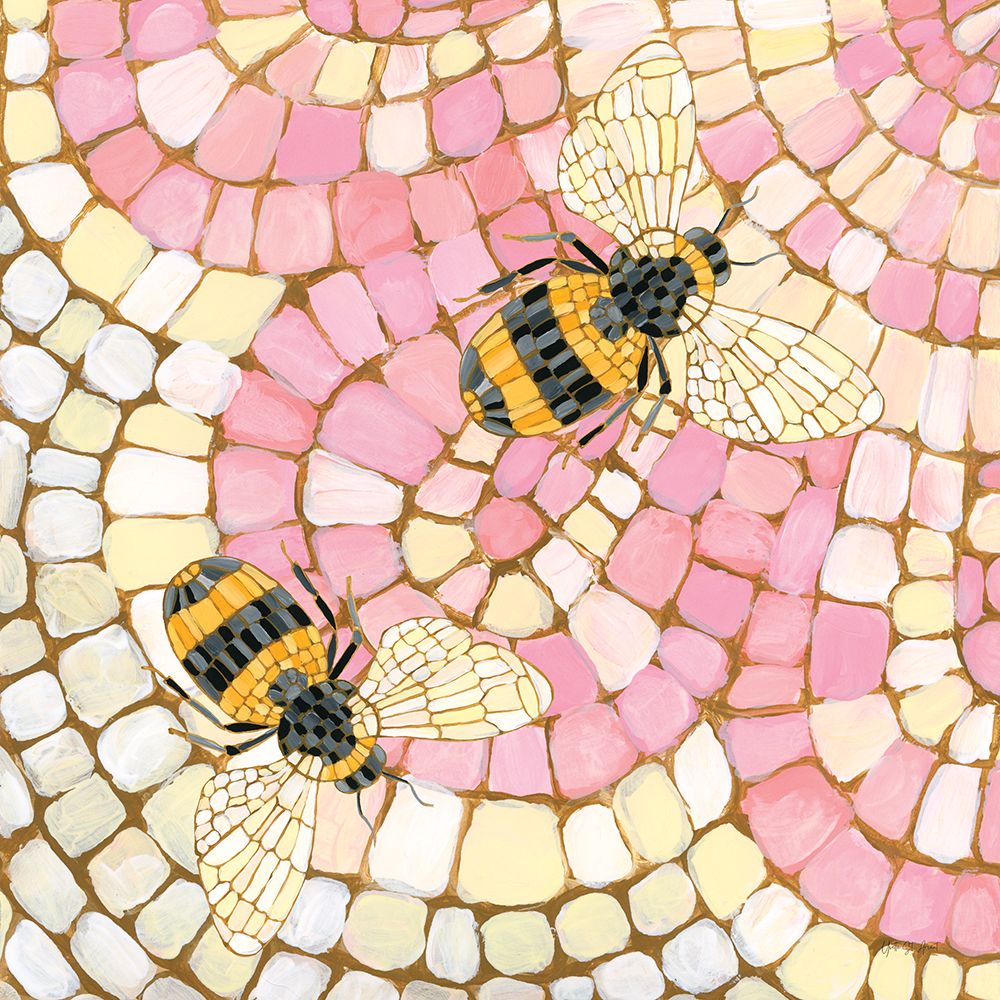 Botanical Mosaic III art print by Yvette St. Amant for $57.95 CAD