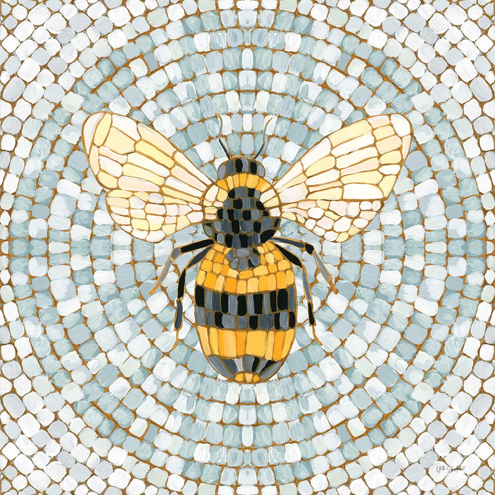Botanical Mosaic V art print by Yvette St. Amant for $57.95 CAD