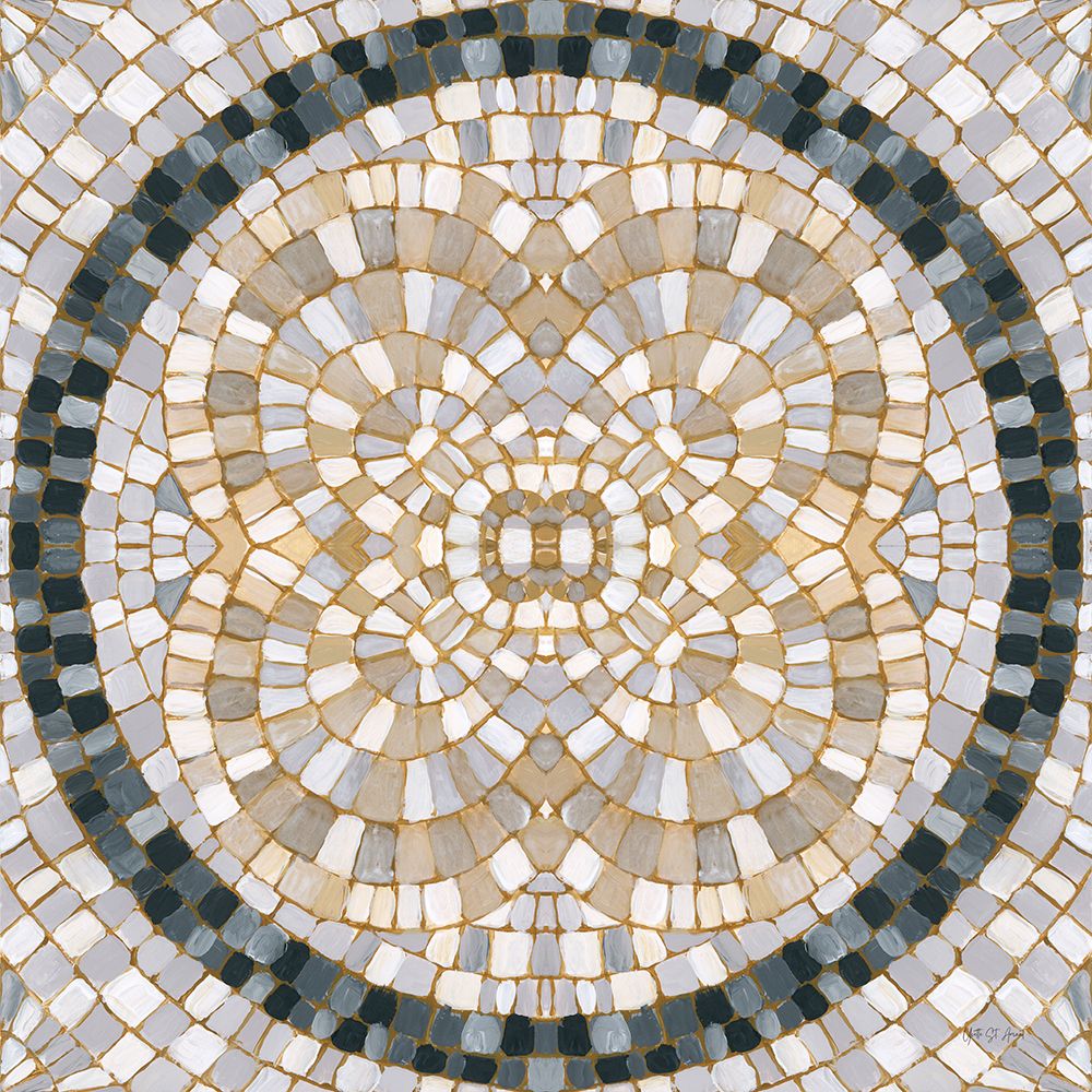 Botanical Mosaic IX art print by Yvette St. Amant for $57.95 CAD