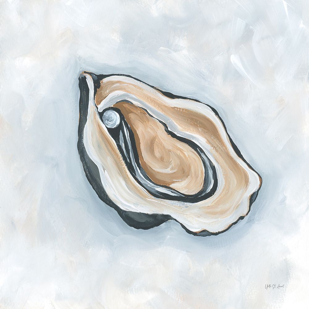 Oyster with Pearl I art print by Yvette St. Amant for $57.95 CAD