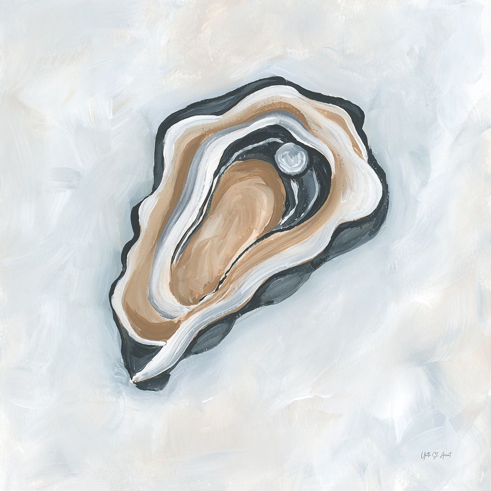 Oyster with Pearl II art print by Yvette St. Amant for $57.95 CAD