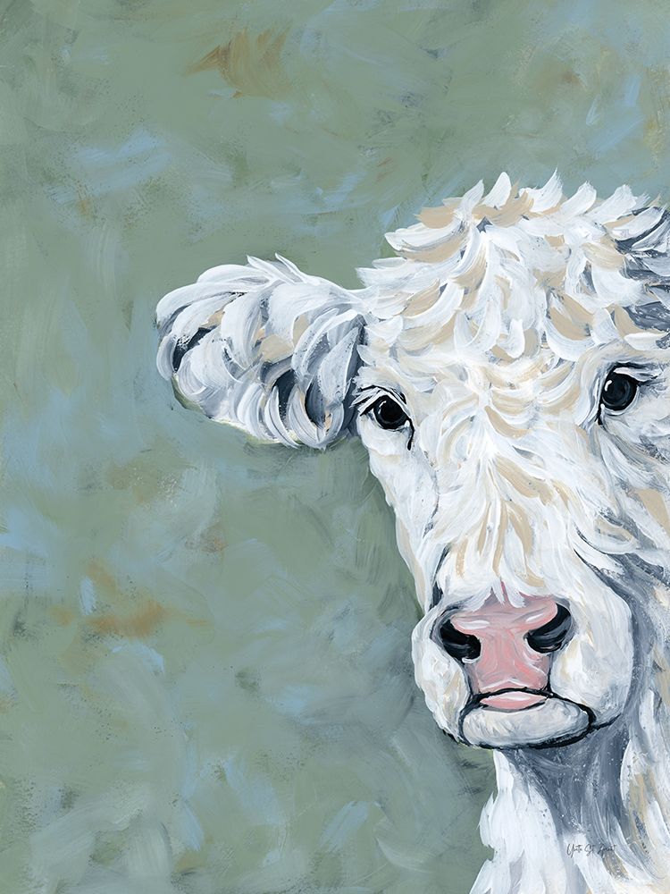 Peekaboo Cow art print by Yvette St. Amant for $57.95 CAD
