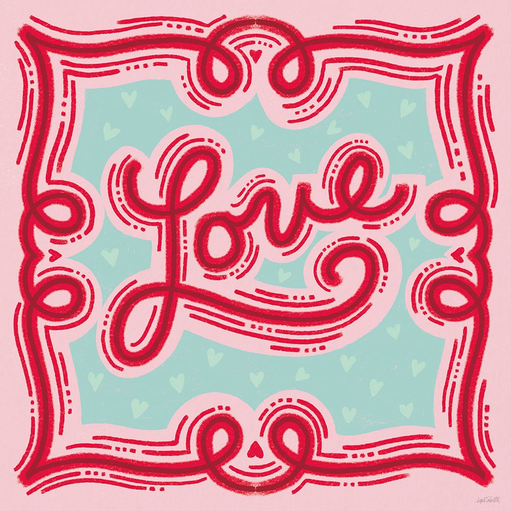 Sweet Hearts I art print by Anne Tavoletti for $57.95 CAD