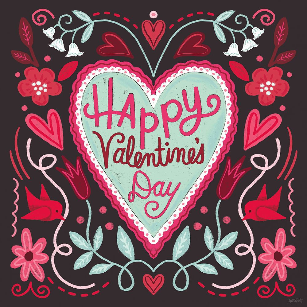 Sweet Hearts VI art print by Anne Tavoletti for $57.95 CAD