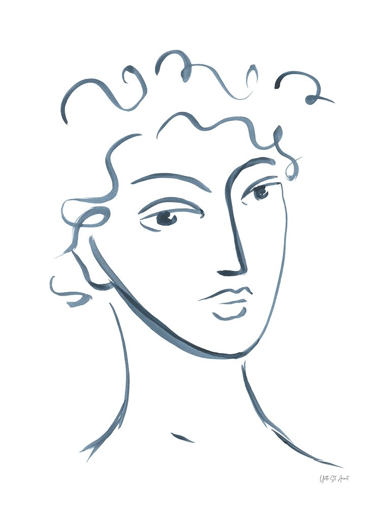 Whimsy Portrait I art print by Yvette St. Amant for $57.95 CAD