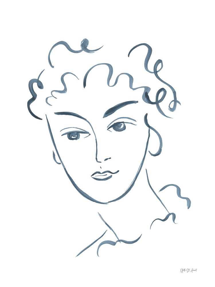 Whimsy Portrait II art print by Yvette St. Amant for $57.95 CAD