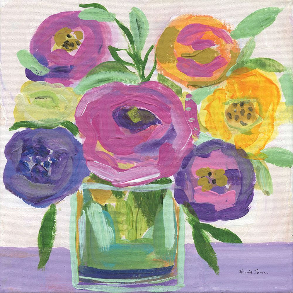 Faridas Bouquet art print by Farida Zaman for $57.95 CAD