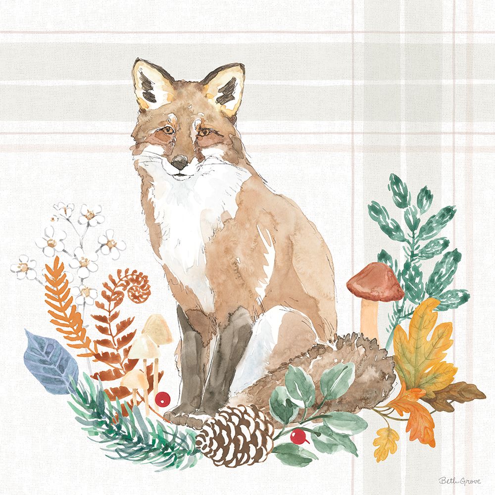 Woodland Wander IV art print by Beth Grove for $57.95 CAD