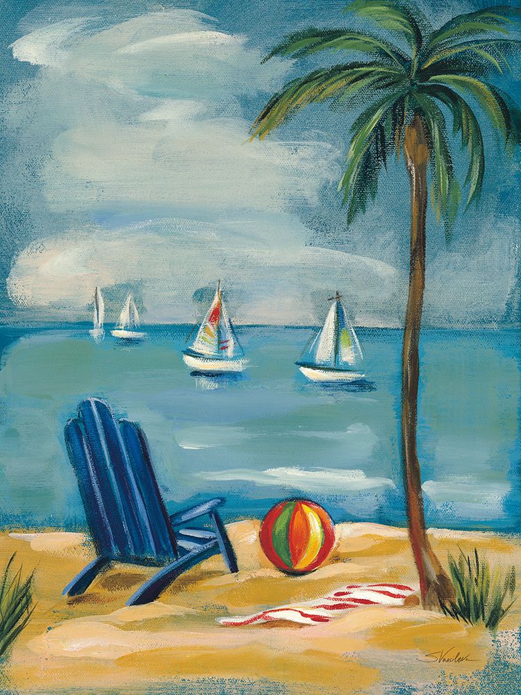 Turquoise Bay IV art print by Silvia Vassileva for $57.95 CAD