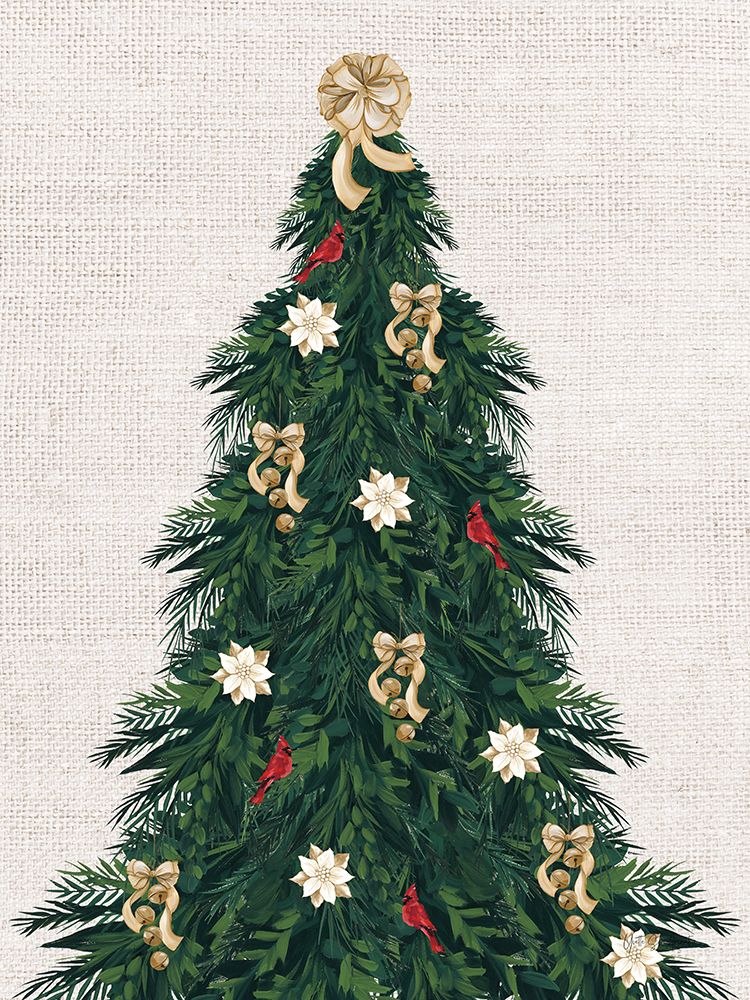 Evergreen Christmas II art print by Yvette St. Amant for $57.95 CAD