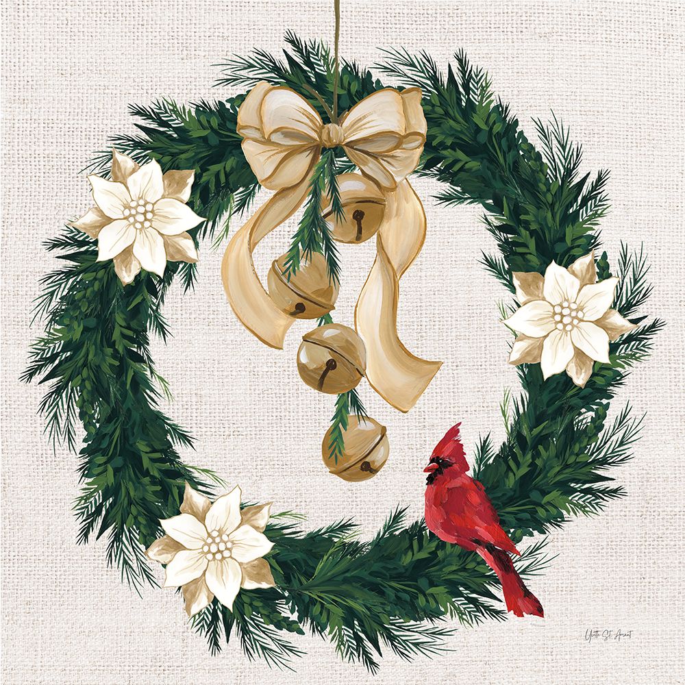 Evergreen Christmas V art print by Yvette St. Amant for $57.95 CAD