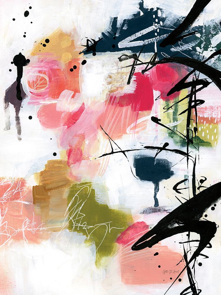 Graffiti Abstract III art print by Yvette St. Amant for $57.95 CAD