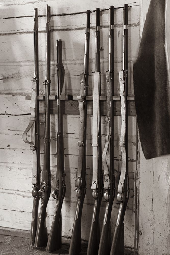 Vintage Rifles art print by Deborah Revell for $57.95 CAD