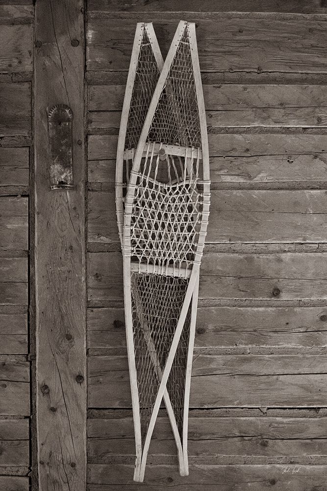 Snow Rackets art print by Deborah Revell for $57.95 CAD