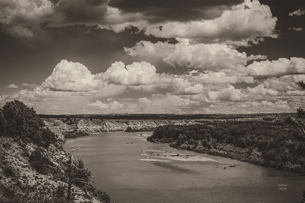 High Above Yellowstone River art print by Nathan Larson for $57.95 CAD