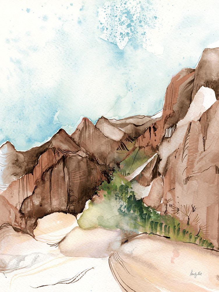 Desert Days Neutral art print by Kristy Rice for $57.95 CAD