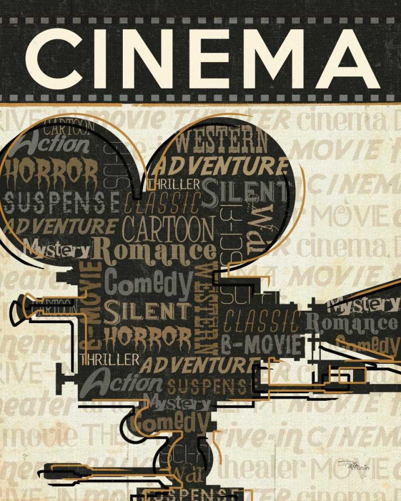 Cinema I art print by Pela Studio for $57.95 CAD