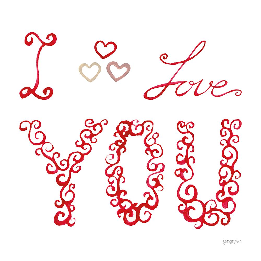 Keepsake Valentine V art print by Yvette St. Amant for $57.95 CAD