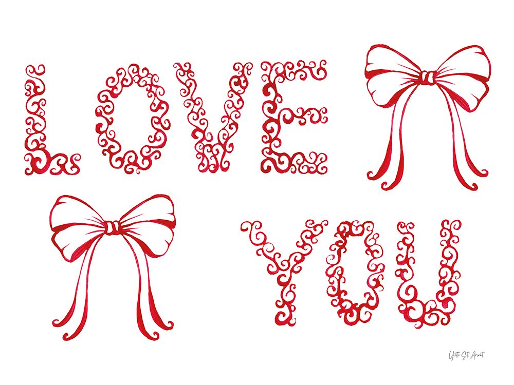 Keepsake Valentine X art print by Yvette St. Amant for $57.95 CAD