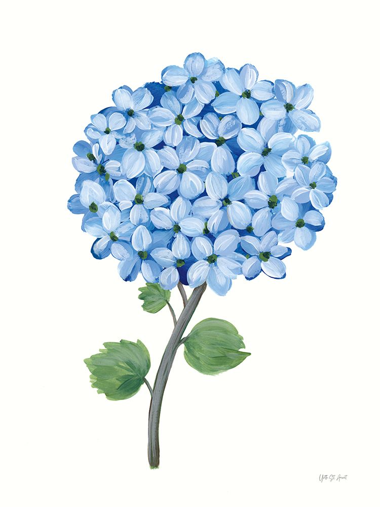 Nantucket Blue Hydrangea I art print by Yvette St. Amant for $57.95 CAD