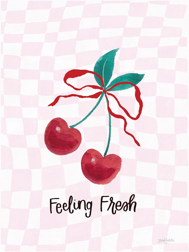 Sweet Cherry I art print by Jenaya Jackson for $57.95 CAD