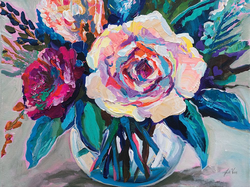 Love in Bloom art print by Jeanette Vertentes for $57.95 CAD