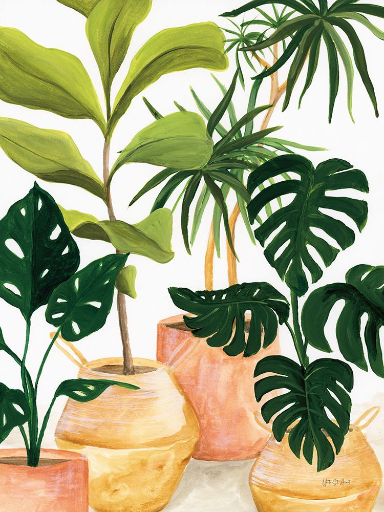 Potted Plants art print by Yvette St. Amant for $57.95 CAD