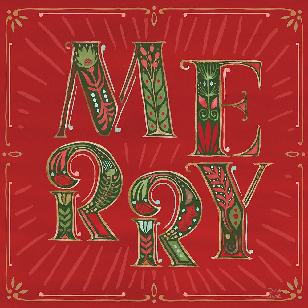 Holiday Lore IV art print by Dina June for $57.95 CAD