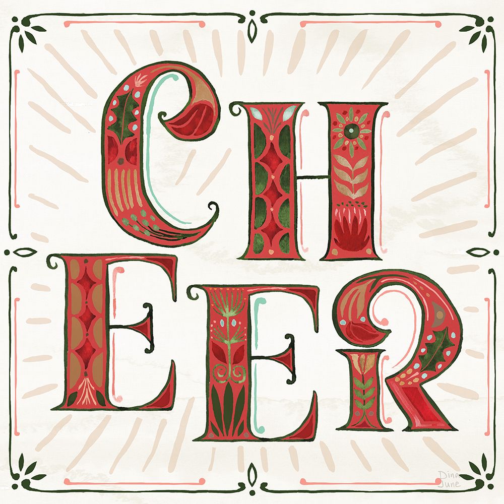 Holiday Lore V Light art print by Dina June for $57.95 CAD