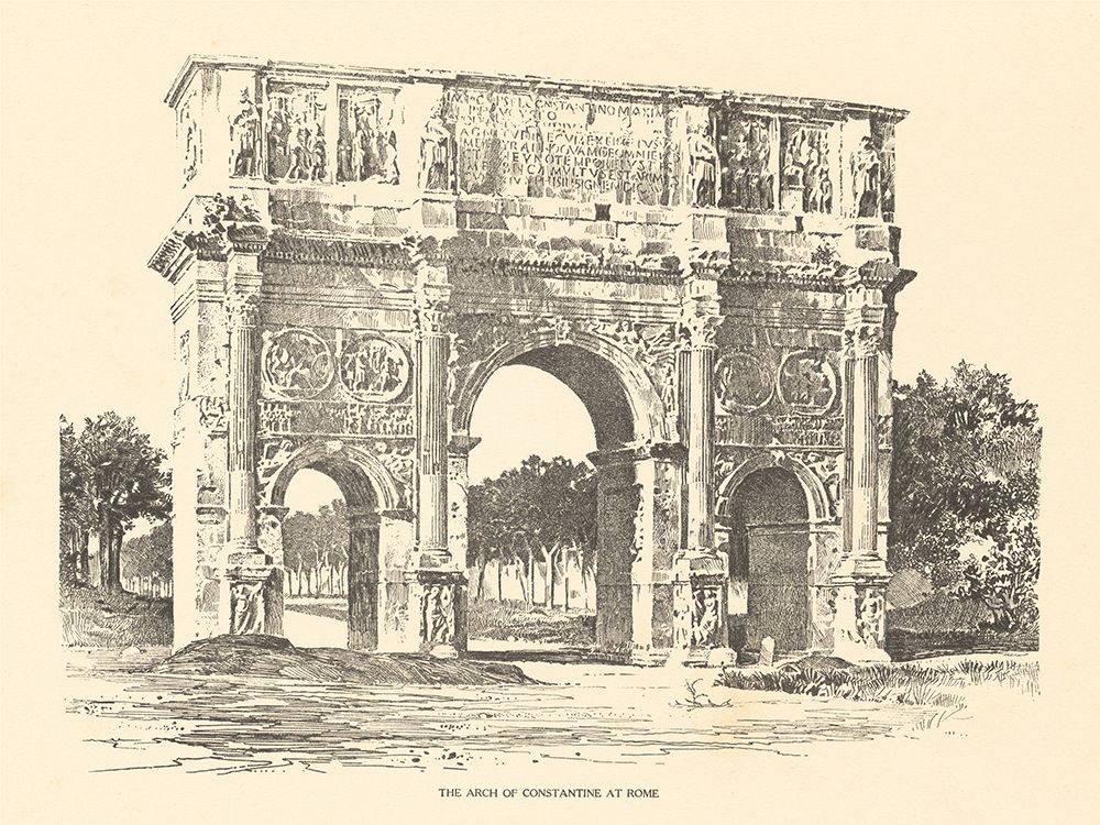 The Arch of Constantine art print by Wild Apple Portfolio for $57.95 CAD