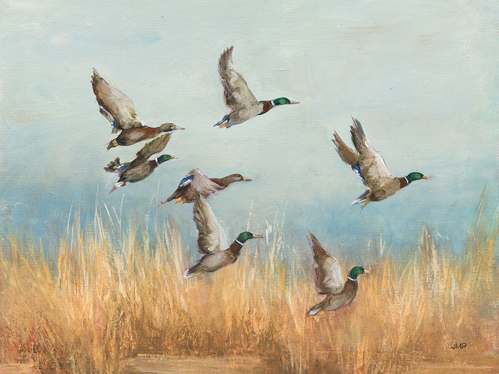 Autumn Flock art print by Julia Purinton for $57.95 CAD