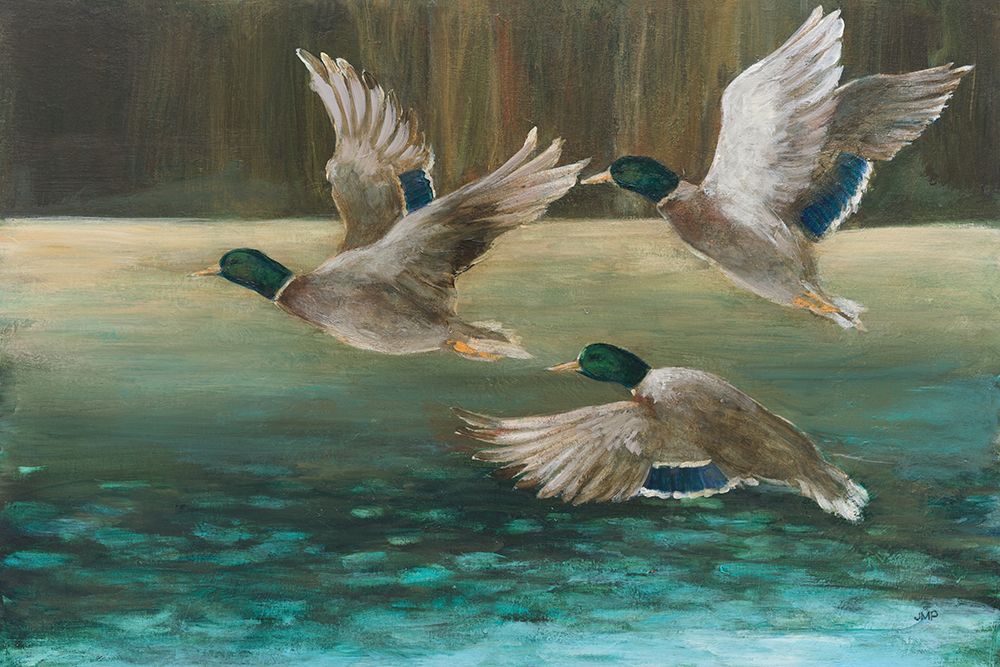 Mallard Flight art print by Julia Purinton for $57.95 CAD