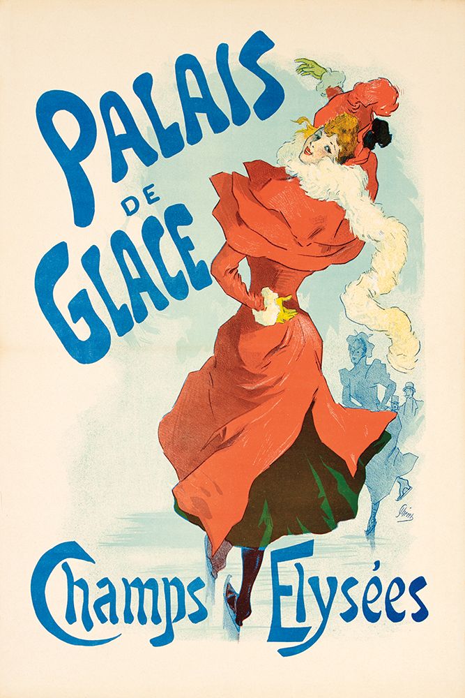 Palais de Glace Champs Elysees art print by Public Domain for $57.95 CAD