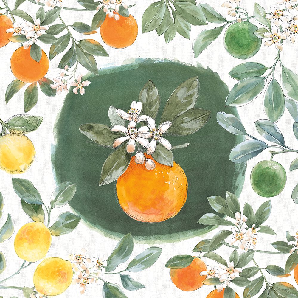 Citrus Wings VIII art print by Beth Grove for $57.95 CAD
