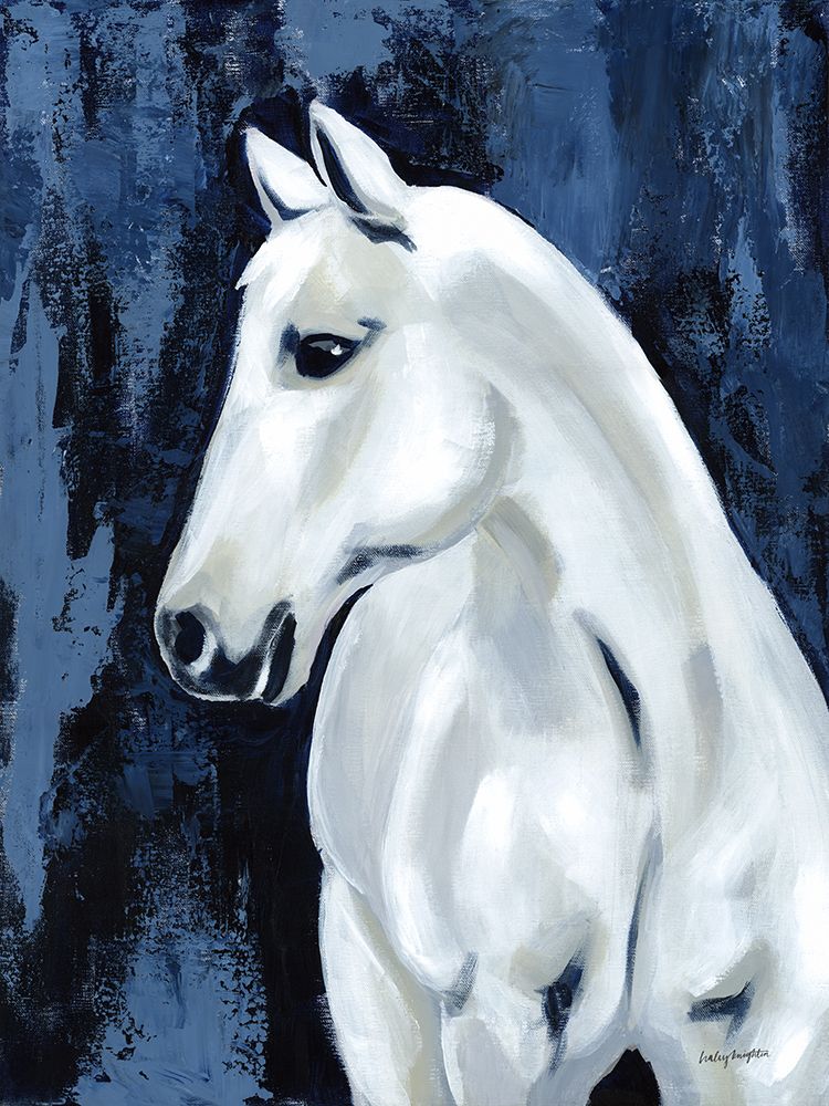 Ol Blue art print by Haley Knighten for $57.95 CAD