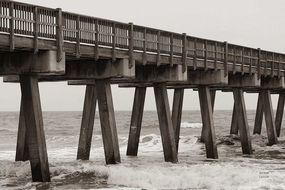 Pier Angles II art print by Nathan Larson for $57.95 CAD